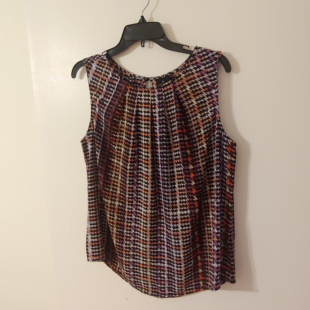 Worthington Camisole-Purple/multi color